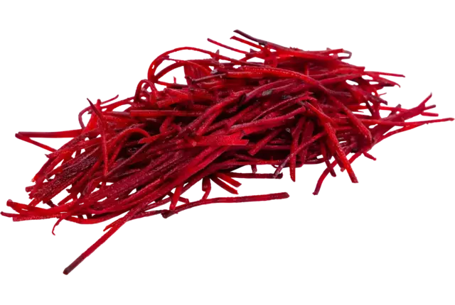 Rode bieten rauw julienne 1mm bulk kist 10 kilogram